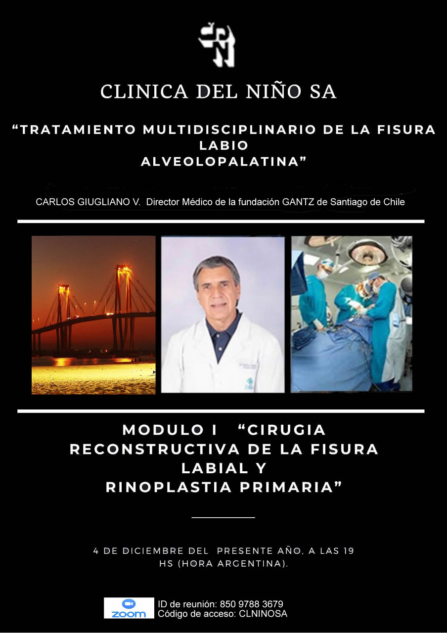 Curso internacional online "Tratamiento Multidisciplinario de la Fisura Labiopalatina"